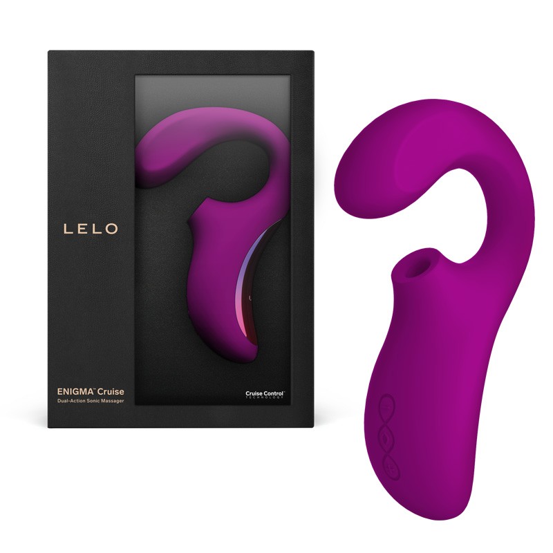 LELO Enigma Cruise DEEP ROSE - elegantní vibrátor pro ženy