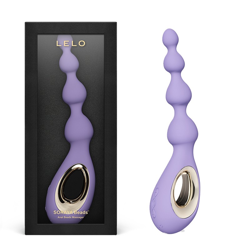 LELO Soraya Beads Violet Dusk - vibrační kolík pro dospělé