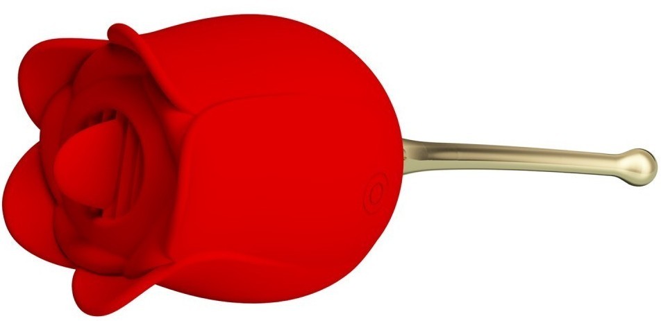 Pretty Love Rose Lover - růžový vibrační stimulátor