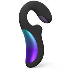 LELO ENIGMA Double Sonic Stormy Black - prémiový vibrátor pro ženy