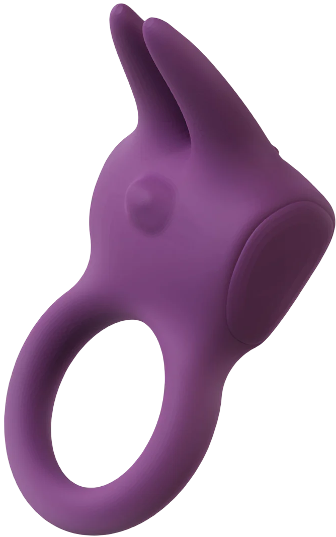 Vibrační erekční kroužek Silicone Rabbit