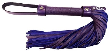 ROUGE Short leather flogger purple