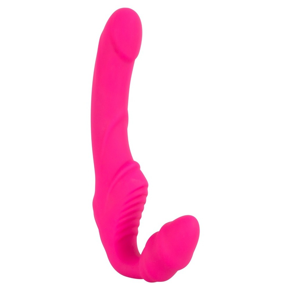 Vibrační samodržící strap-on dvojitý vibrátor You2Toys