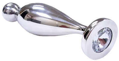 ROUGE Stainless Steel Anal Probe (Medium)