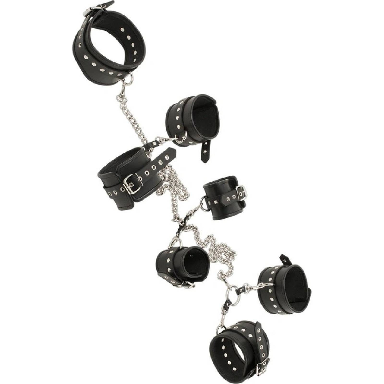 Kožený bondage set ZADO Complete pro vzrušující zážitky