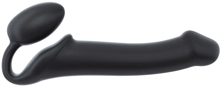 Černé XL dildo Strap-On-Me