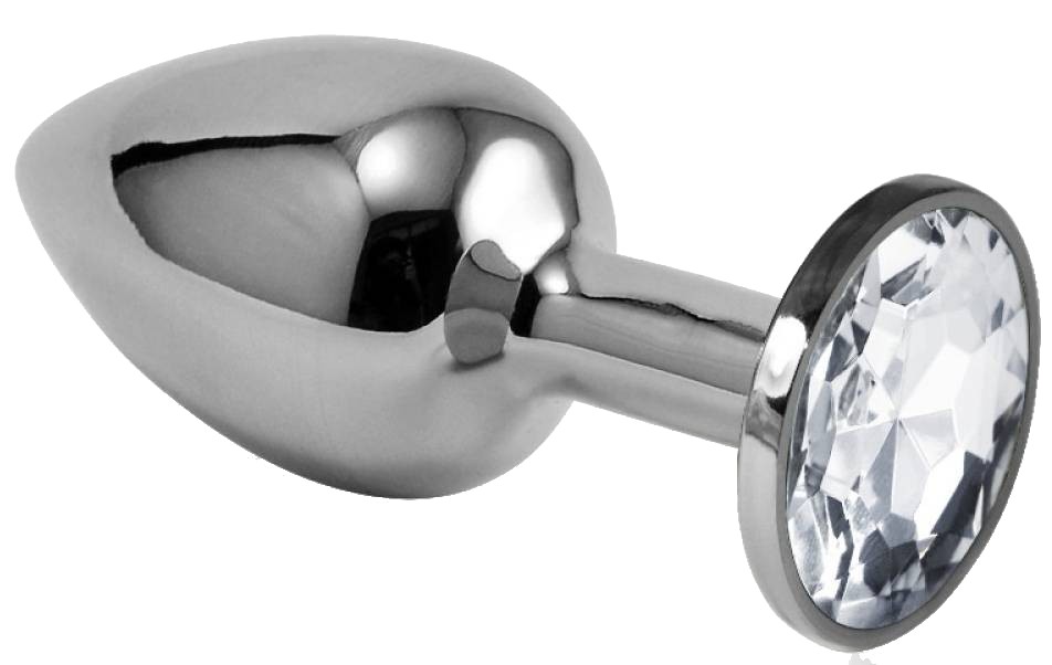 Lovetoy Rosebud Classic Metal Plug S Clear