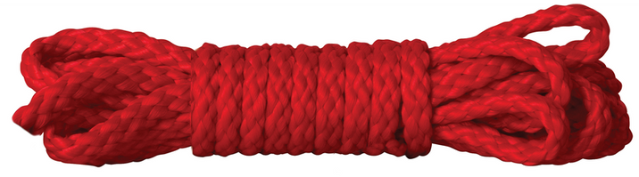 Ouch! by Shots Kinbaku Mini Rope – 4.9 ft / 1,5 m, red