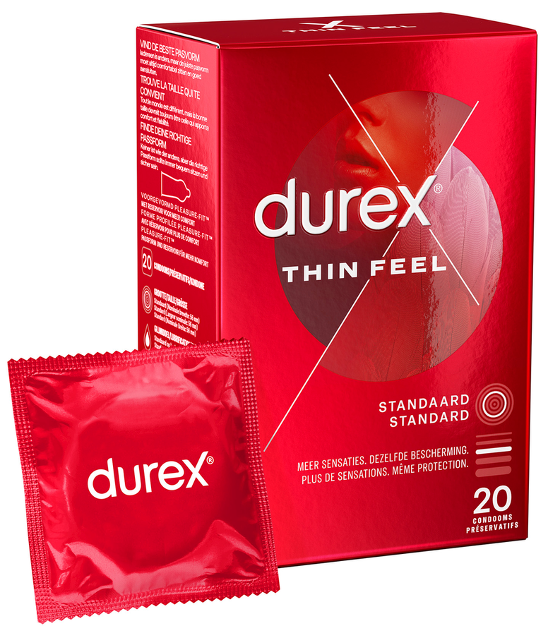Durex Thin Feel – Condoms – 20 Pieces