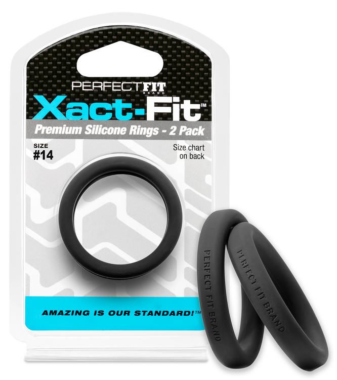 PerfectFitBrand Xact-Fit – Cockring 2-Pack, small