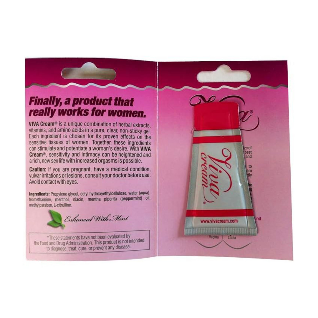 Swiss Navy Viva Cream Arousal Gel – 0.18 fl oz / 5 ml