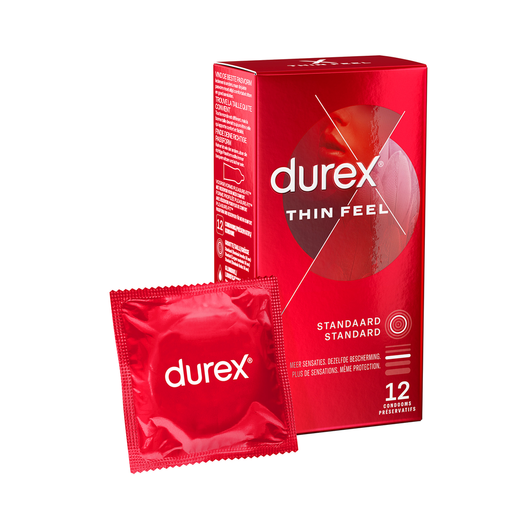 Durex Thin Feel – Condoms – 12 Pieces
