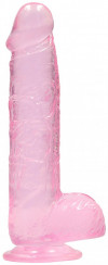 Realistické dildo Clear Pleasure (15 cm), růžové