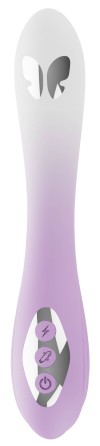 Vibrátor s elektrostimulací Elexcite Butterfly (20 cm)
