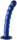 Anální kuličkové dildo Beaded Lust (17 cm), modré