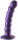 Anální kuličkové dildo Metallico Beaded (13,8 cm), fialové