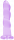Dildo s přísavkou Majestic (17 cm), fialové