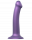 Strap-on-me dildo s přísavkou Metallic Shine M (18 cm), fialové