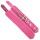 ROUGE Leather Wrist Cuffs Pink