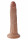 Realistické dildo Hot Stud (18 cm), karamelově tělová