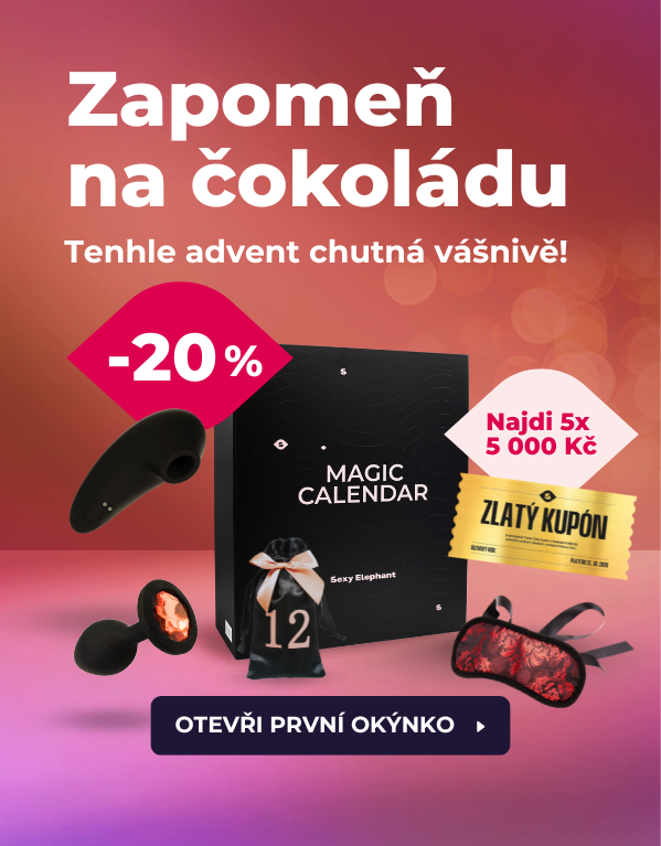 Objev prémiový a magický adventní kalendář Sexy Elephant 2025.