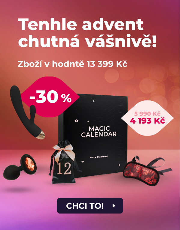 Objev prémiový a magický adventní kalendář Sexy Elephant 2025.